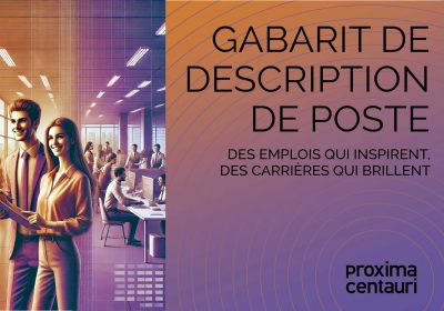 emploi description poste adjoint